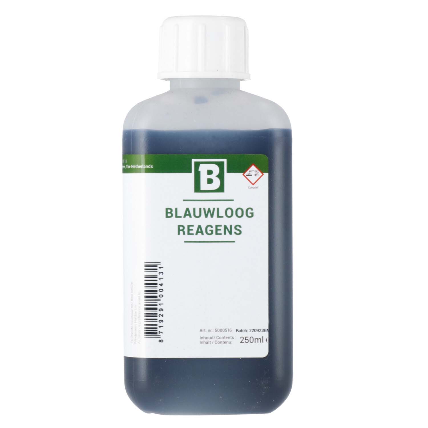 Blue lye reagent refill 250 ml