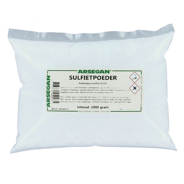 Sulfite powder (Campden) 1000 gr