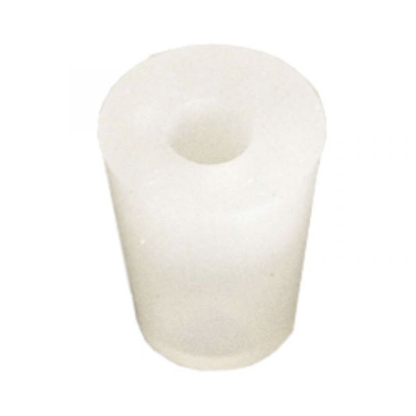 Silicone stopper 26 x 32 mm with hole 9 mm