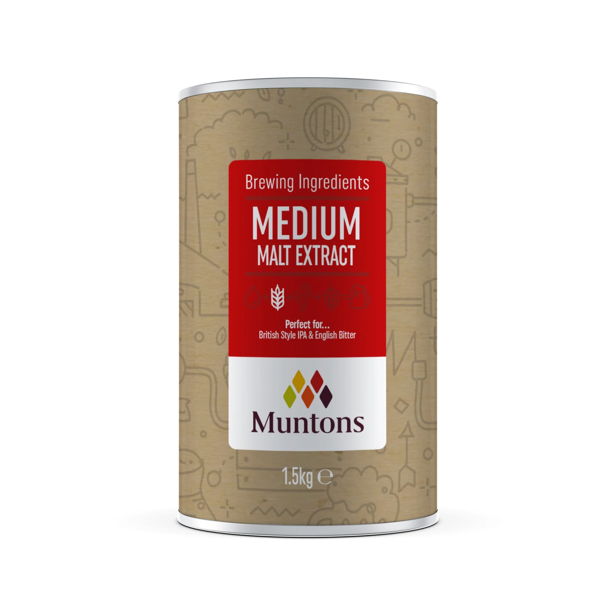 Muntons Medium Liquid Malt Extract 1.5 kg MHD 30.07.2025