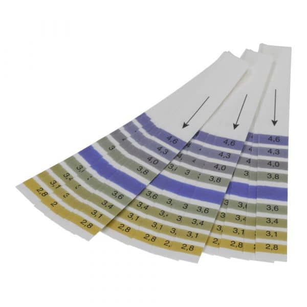 Ph-papier 2,8-4,6  20 strips