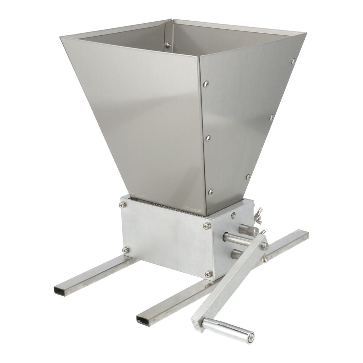Malt Mill  with 3 Stainless Steel Rollers