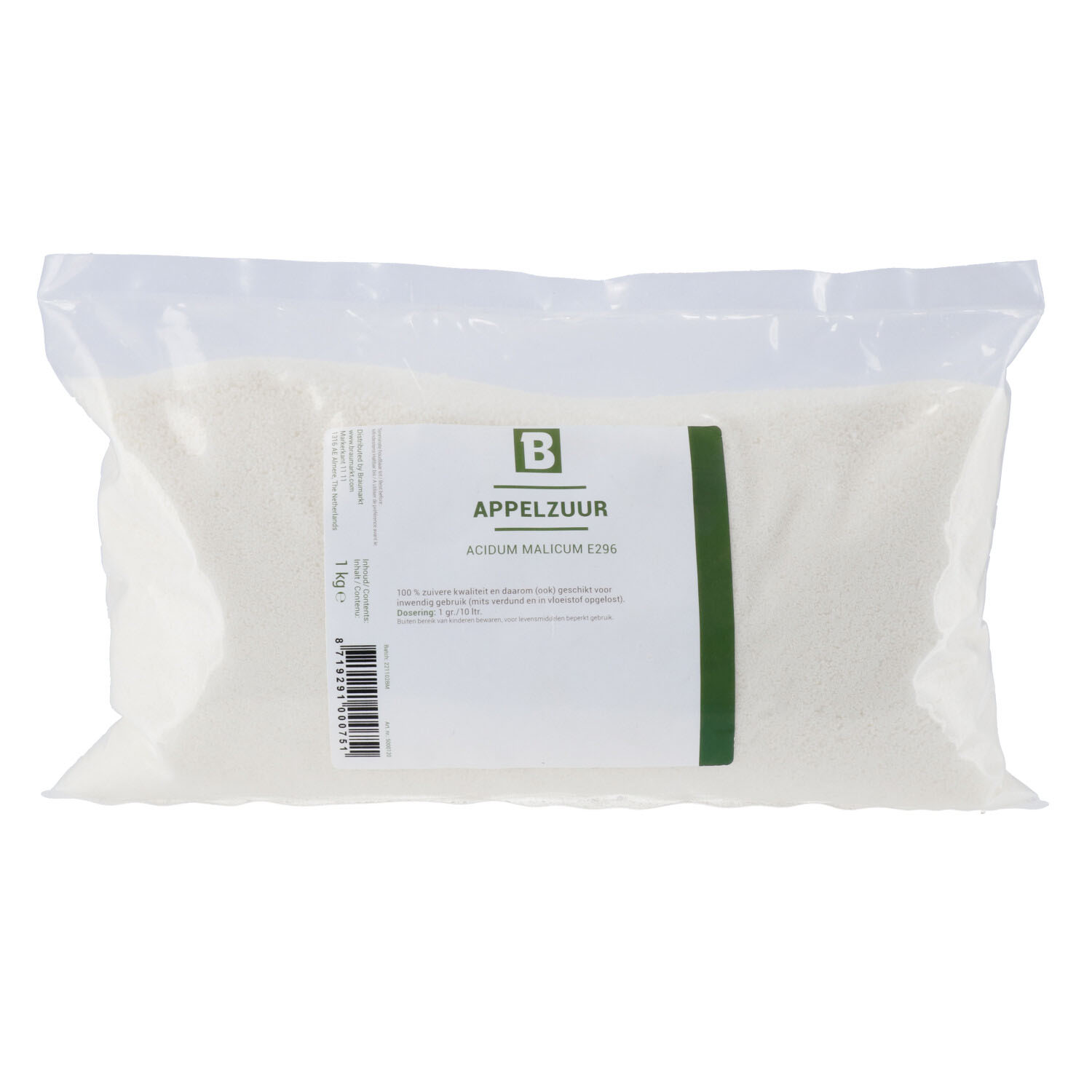 Acide malique E296 1 kg