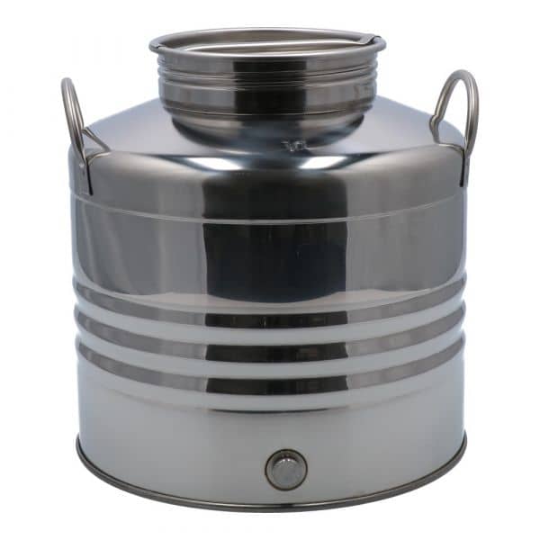 Baril huile d'olive | baril de stockage inox 30 l