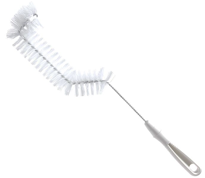 Flessenborstel half-rond