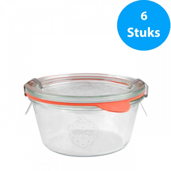 Weck 740 deposit glass 290 ml  6 pieces