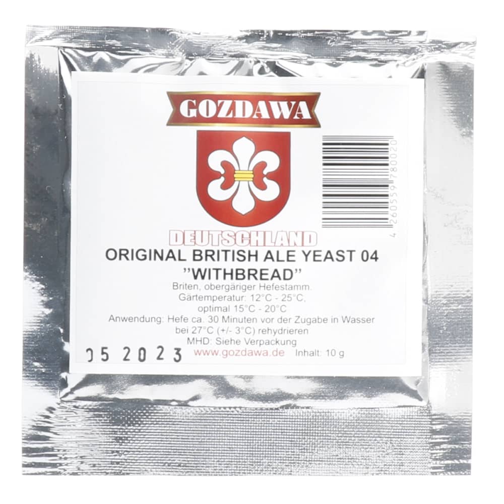 Gozdawa British Ale Yeast 04 Whitbread 10 gr