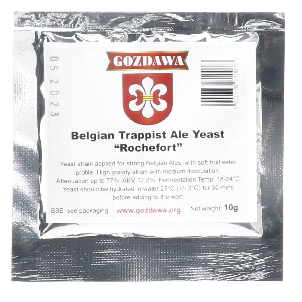 Gozdawa Belgian Trappist Ale Yeast Rochefort 10 gr