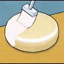 Cheese coating TRANSPARANT WHITE against mould 1 kg