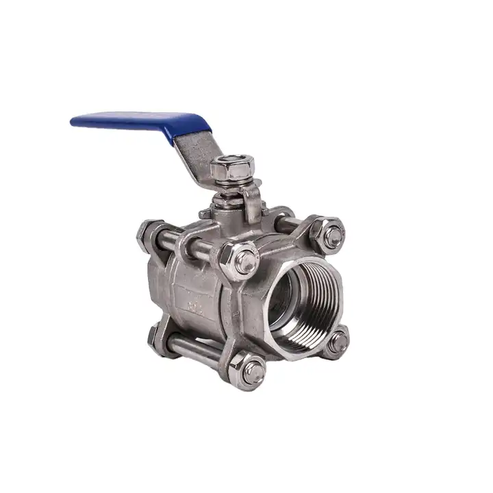 Bolkraan / Ball valve 1/2" RVS INOX met koppeling