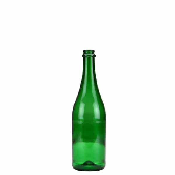 Champagne Bottle 0.75 Litres Green - 775 gram