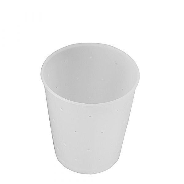 Cheese mold cup model conical thick material 50 cl