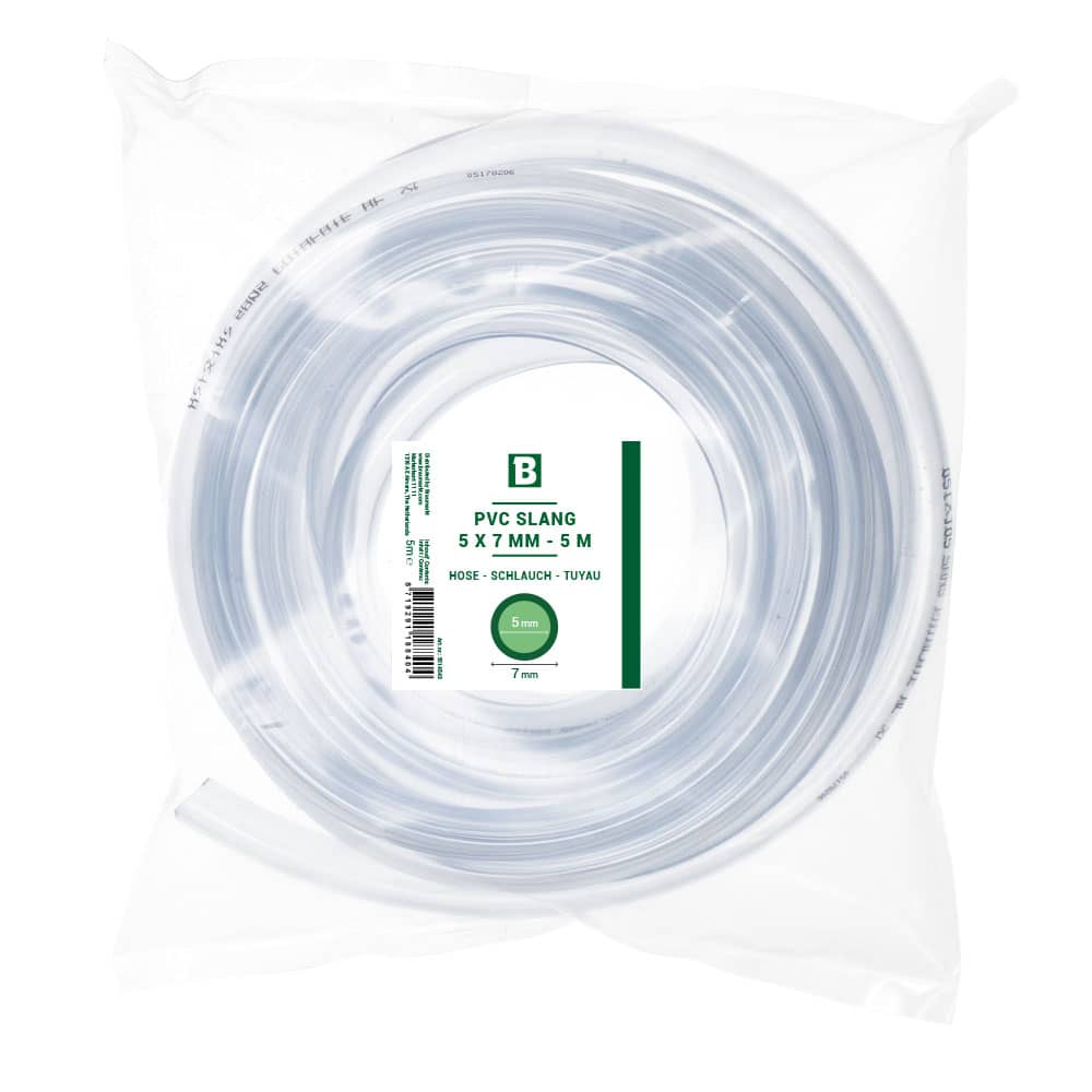Tuyau PVC 5 x 7 mm 5 mètres