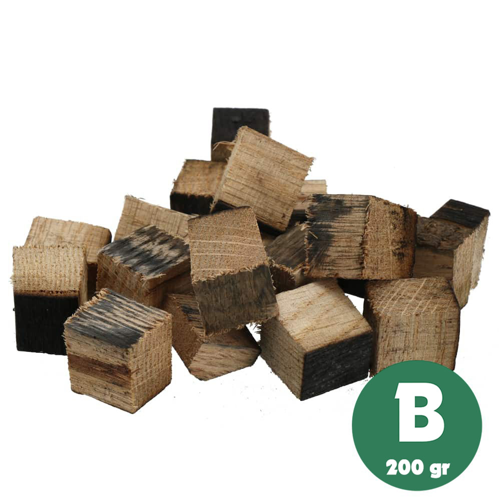 Cubes de bois en chêne  Bourbon 200 g