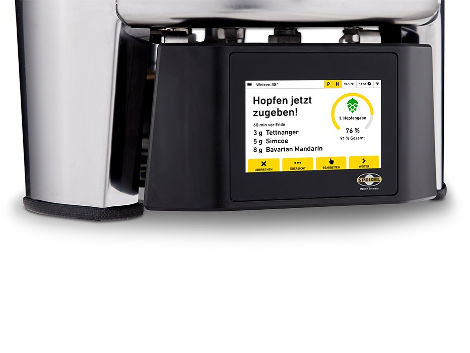 #Braumeister PLUS 10 liter - met volautomatische zetcontrole Speidel Braumeister PLUS 20 litres