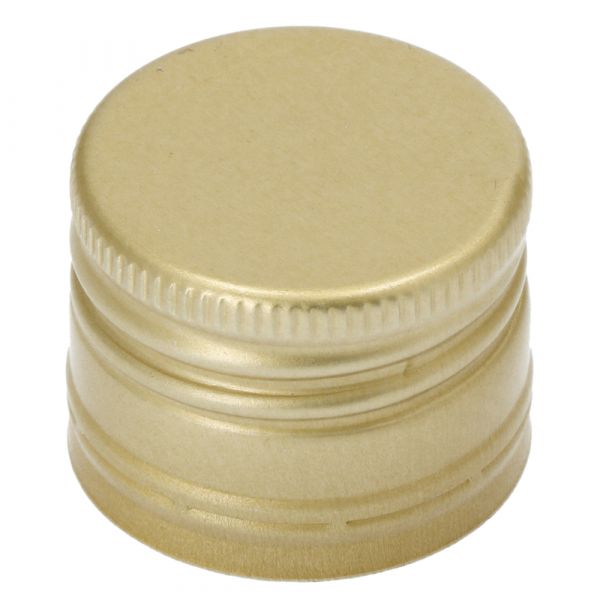 Pilferproof schroefdop MINI 18 x 10 mm GOUD 100 st
