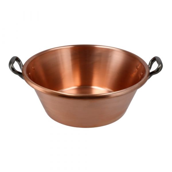 Copper preserves / Jam pan PROF Ø 40 cm cont. 12 ltr