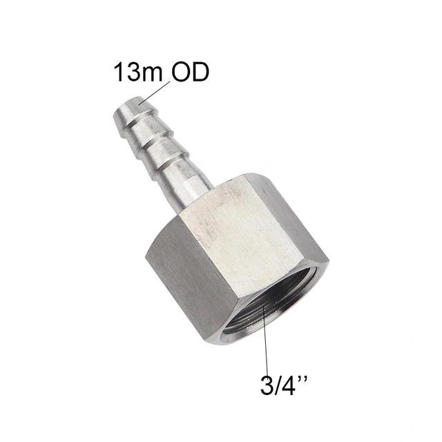 RVS Slangfitting Vrouwelijk 3/4" naar 13mm