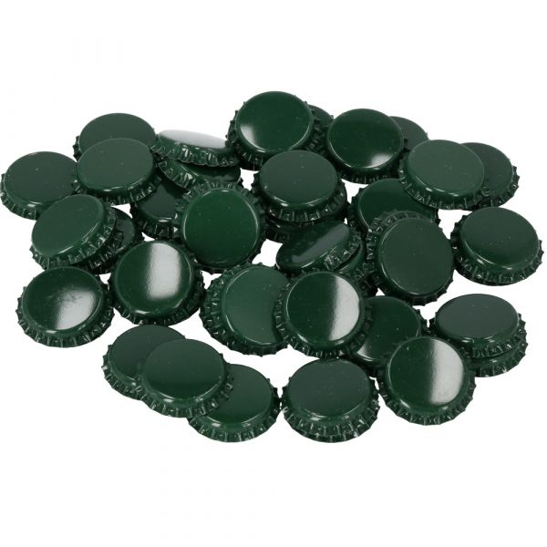 Capsules couronnes Vert 26 mm 100 pcs.