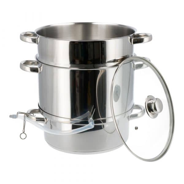 Steam Extractor / De-juicer Stainless Steel - XL 10 Litres