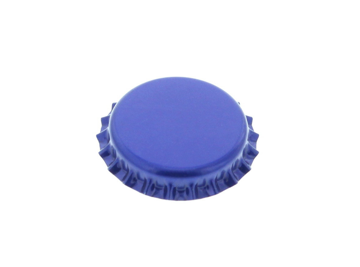 Kroonkurken 26mm BLAUW - 10.500 stuks