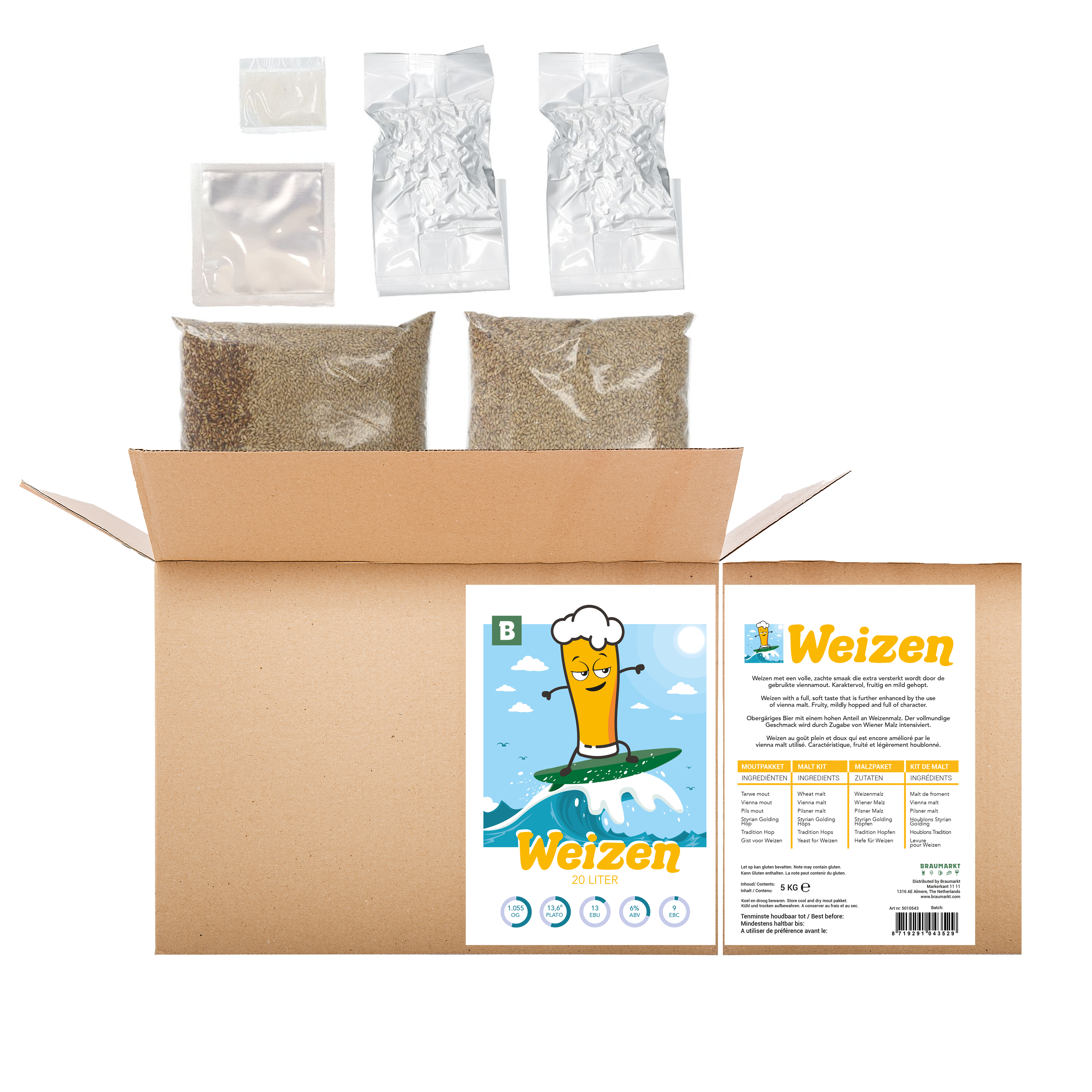 All Grain Kit Weizen