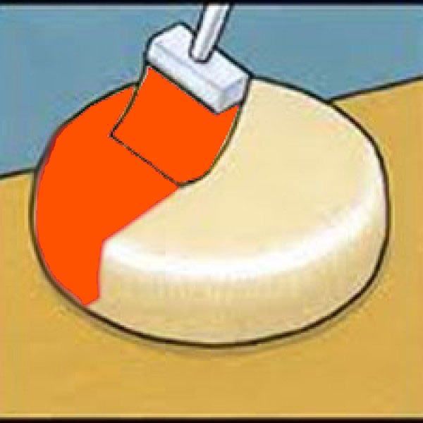 Cheese coating ORANGE + against mould 1 kg