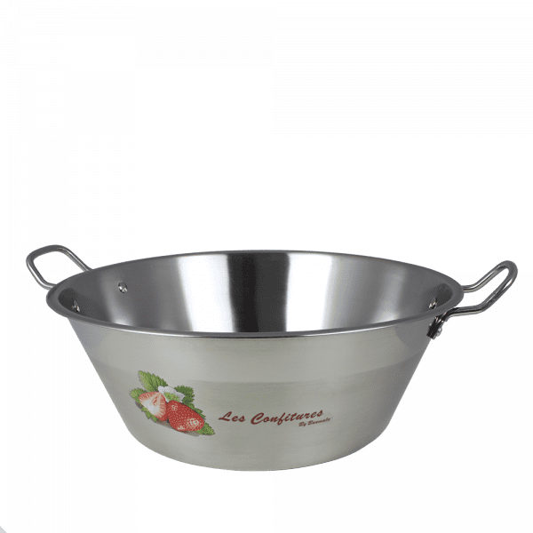 Stainless Steel Confiture/ Jam pan Ø 38 cm cont. 9 ltr