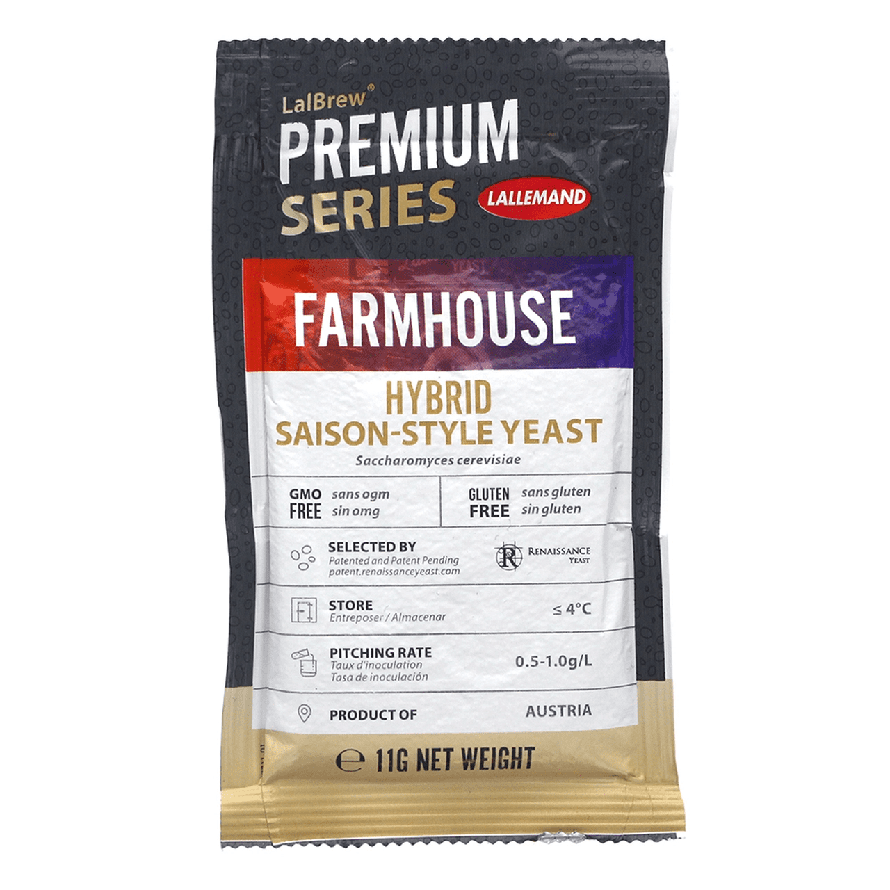 Lallemand Lalbrew® Farmhouse™ Saison-Hybrid Yeast 11gr