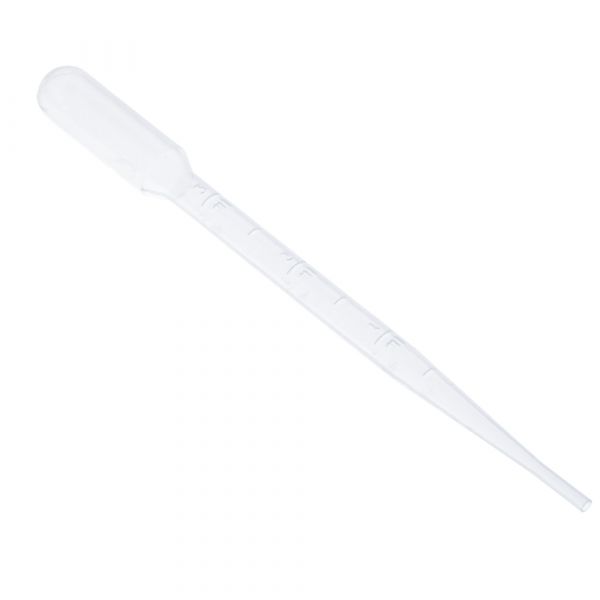 Drip counter 3 ml with graduation marks 5 pieces