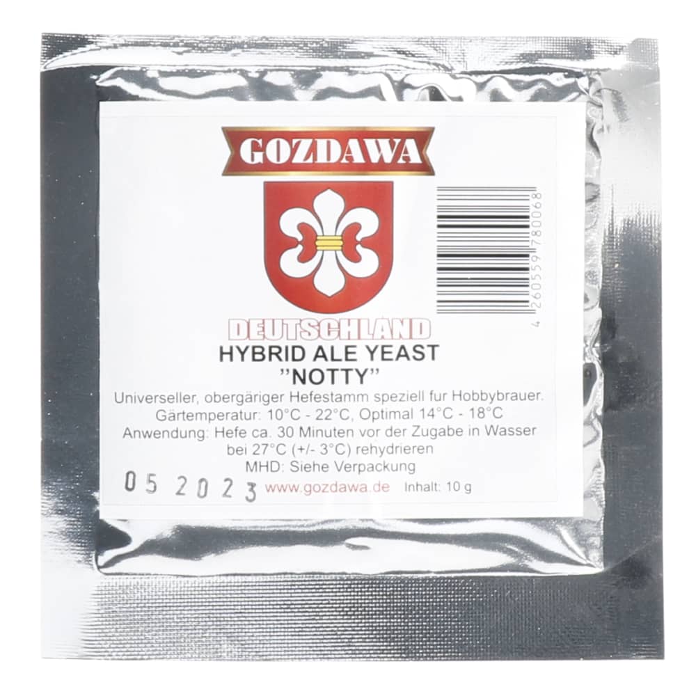 Gozdawa Hybrid Ale Yeast "Notty" 10 gr