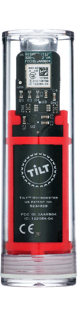 Tilt Hydrometer / Thermometer Rot