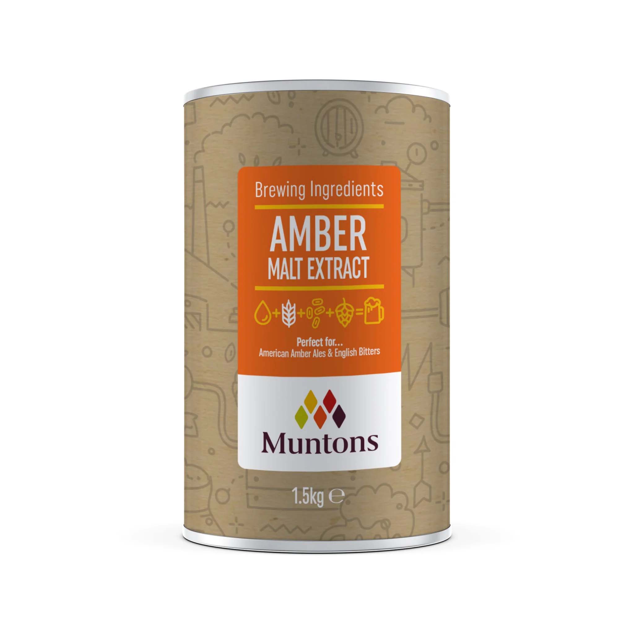 Muntons Amber Vloeibaar Mout Extract 1.5 Kg