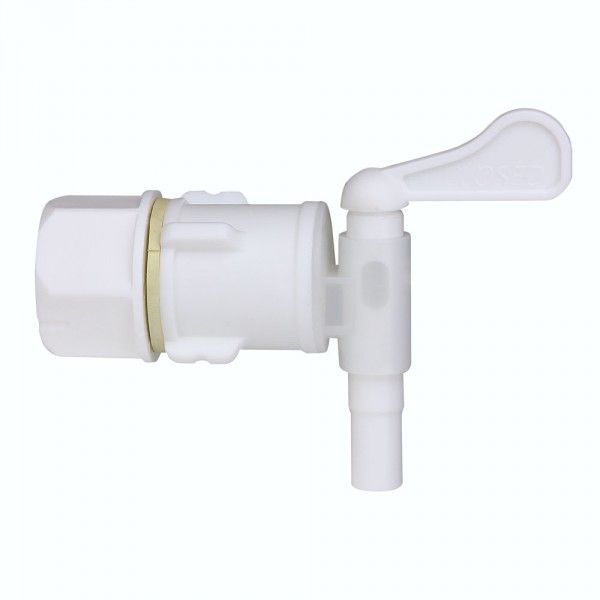 Robinet pour seau en plastique résistant à la chaleur Blanc