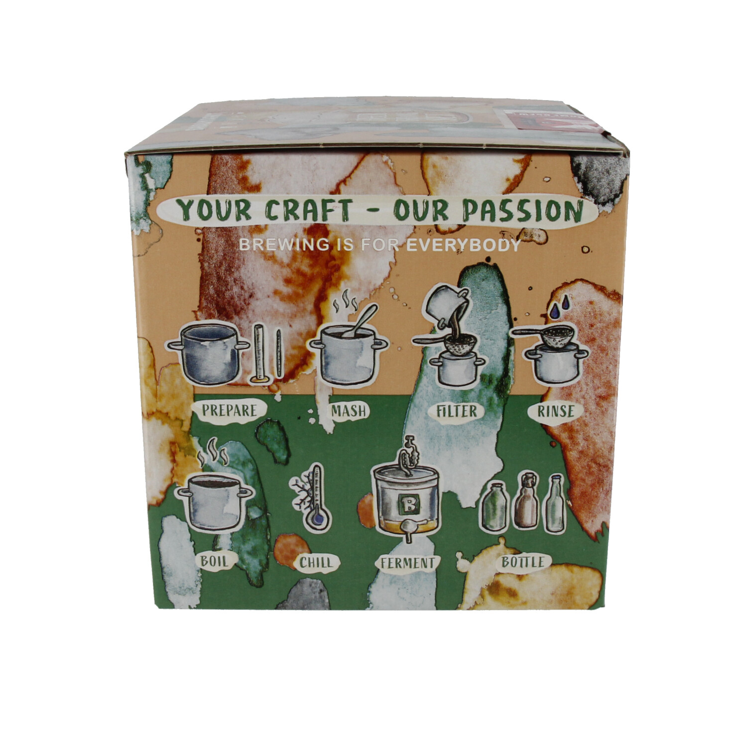 Craft Beer Braukit Frontaal Andreas 5l