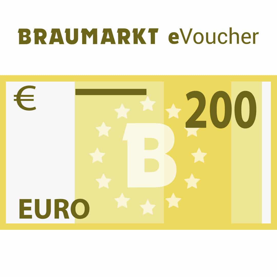 Digital Braumarkt Gift Card eVoucher 200 Euro buy cheap at