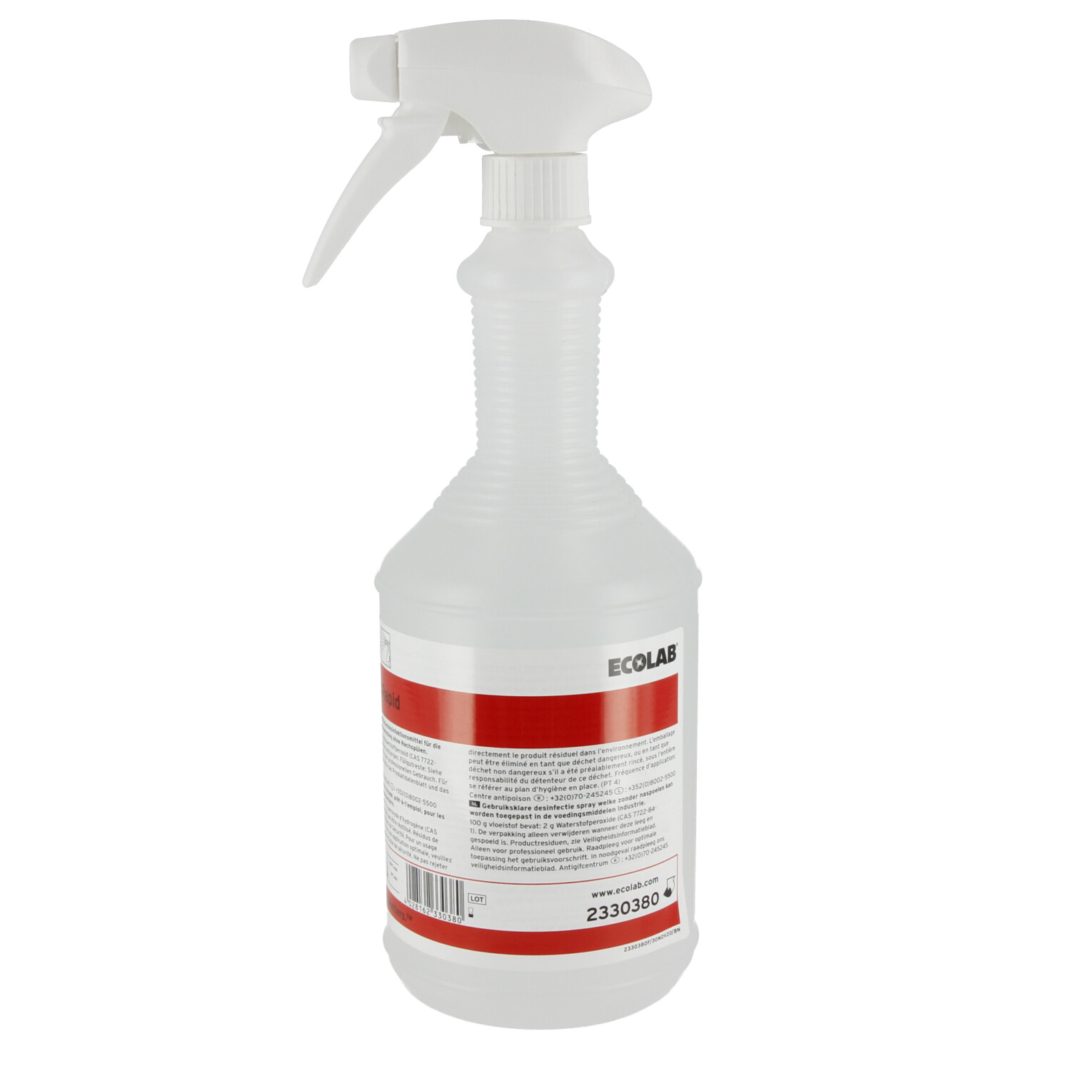 ECOLAB OxyDes Rapid 1000ml avec vaporisateur