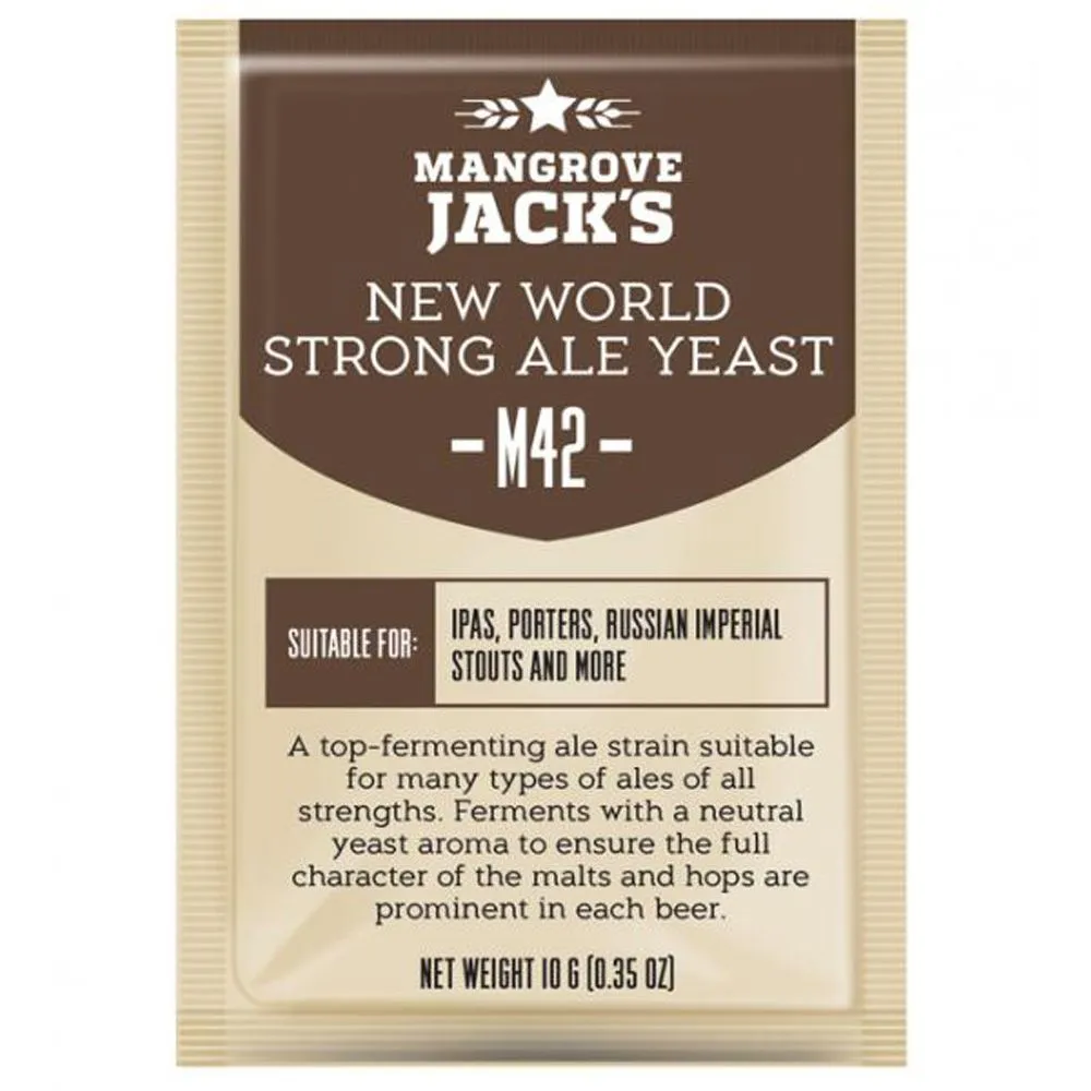 Mangrove Jack's New World Strong Ale Hefe M42 10 g