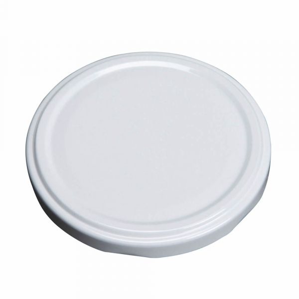 Deckel Einmachglas D63 10 Stück weiß