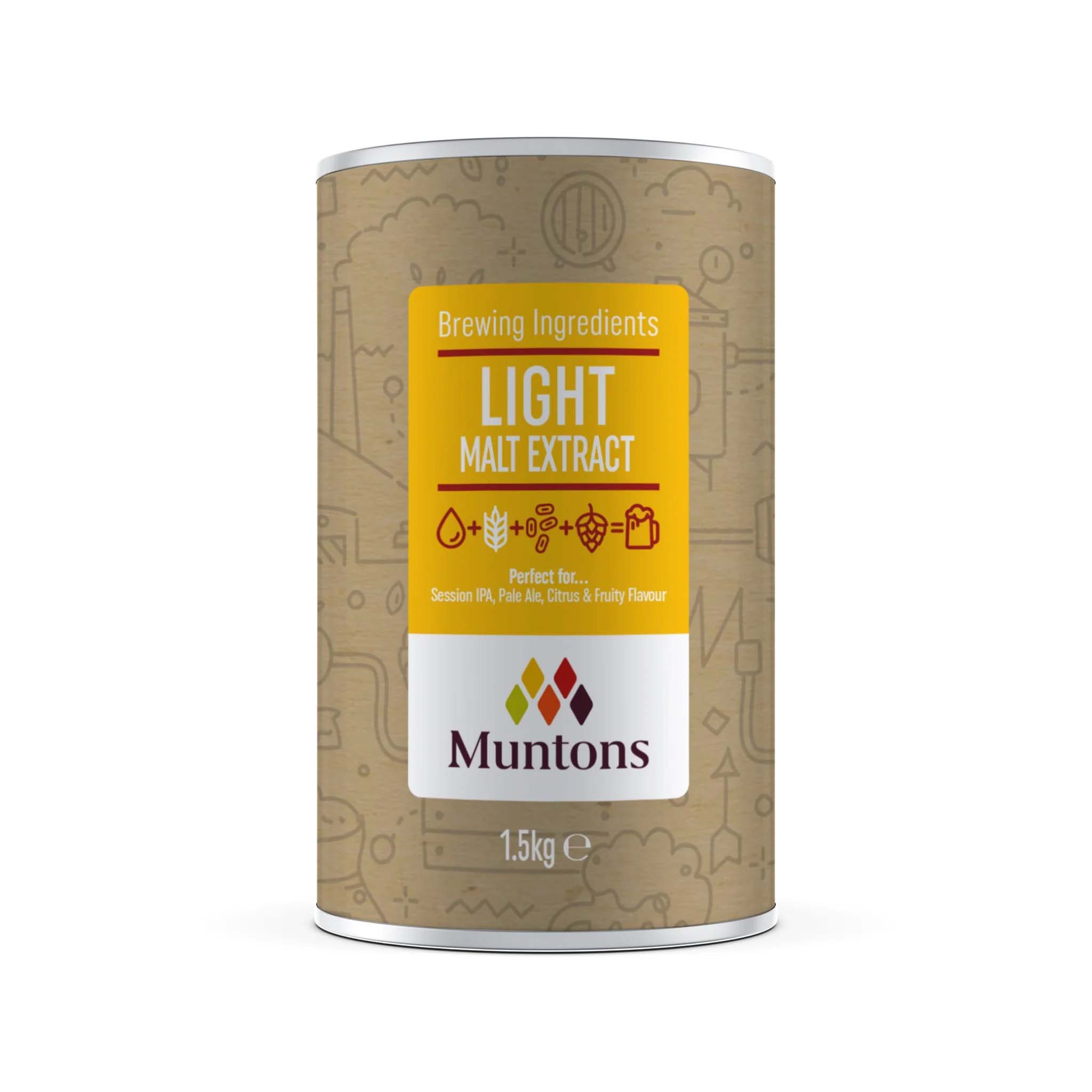 Muntons Light Liquid Malt Extract 1.5 Kg