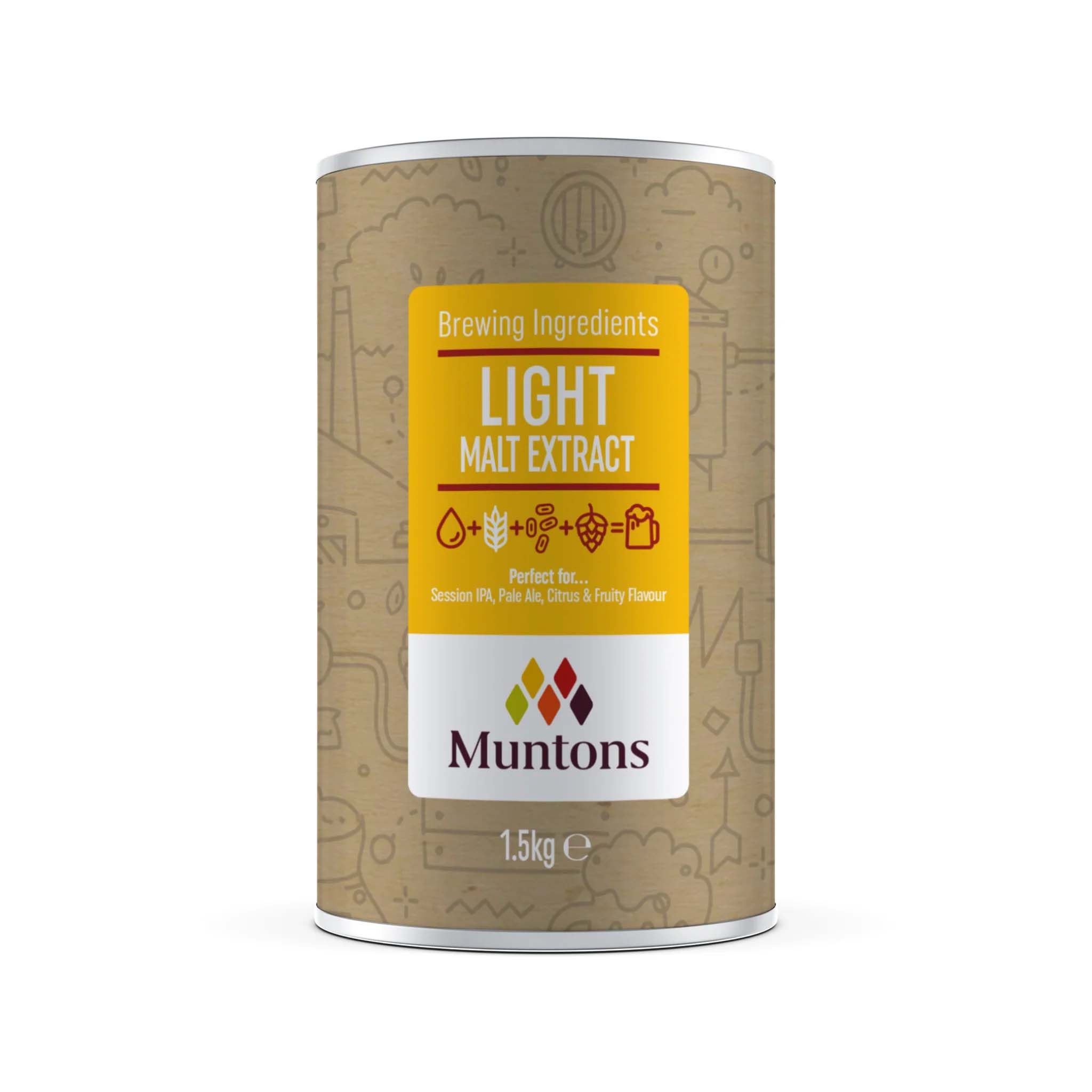 Muntons Light Vloeibaar Mout Extract 1.5 Kg