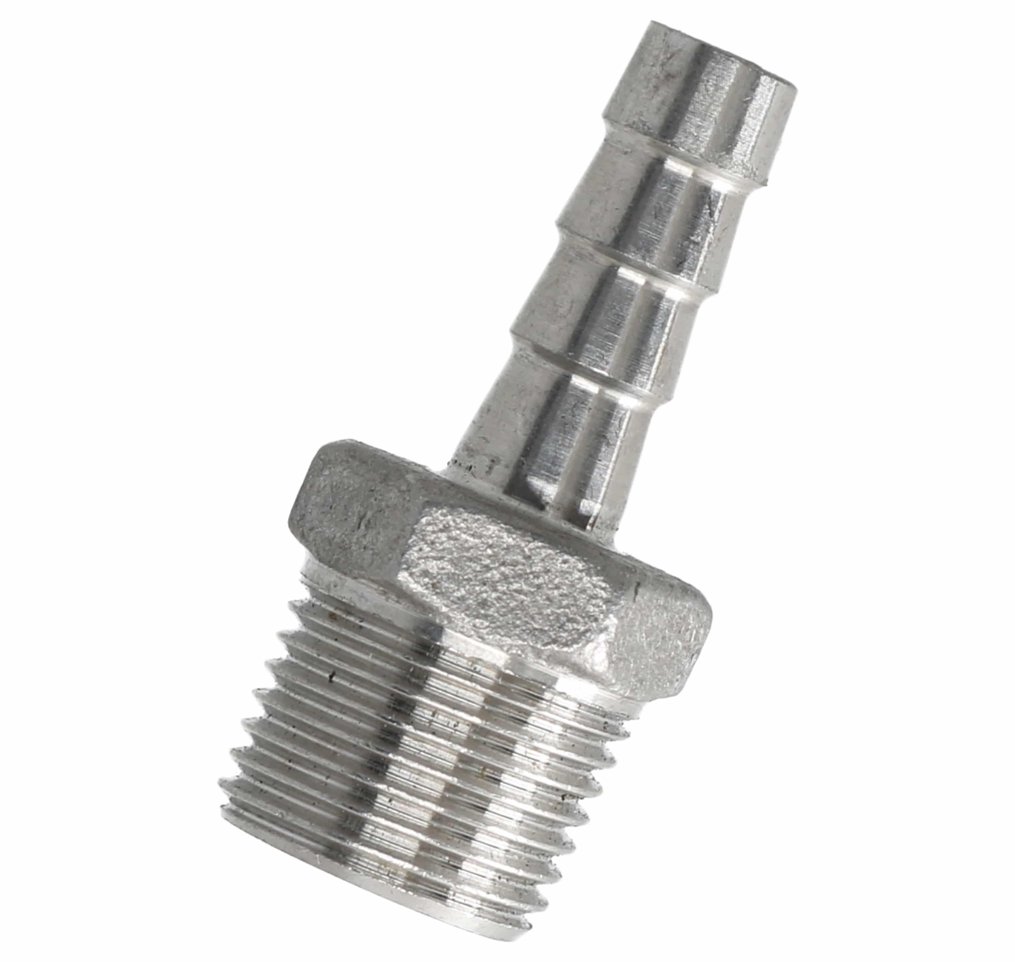 Slang tuit 1/2" MPT to 1/2" (12mm) Rvs