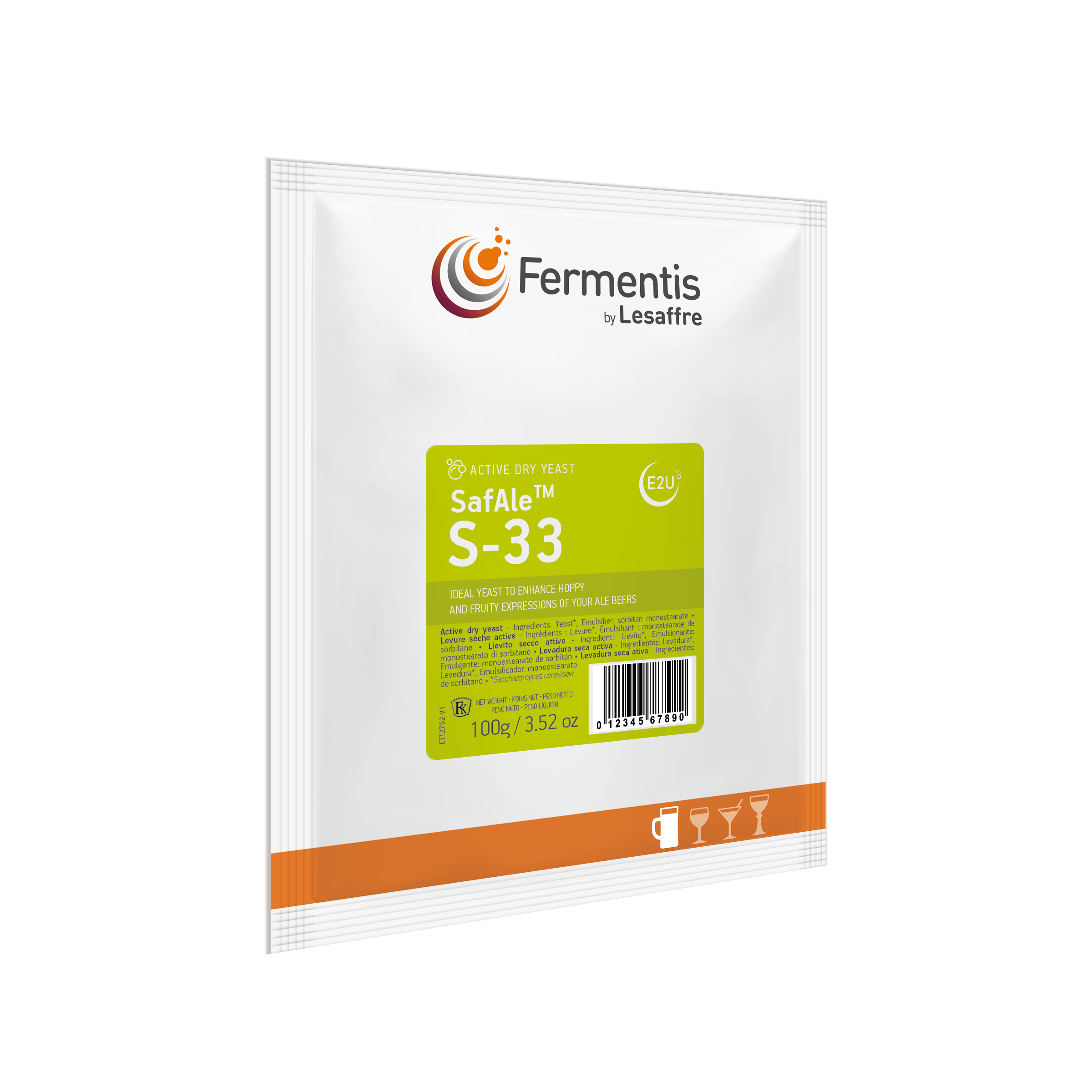 Fermentis SafAle S-33 100 g.