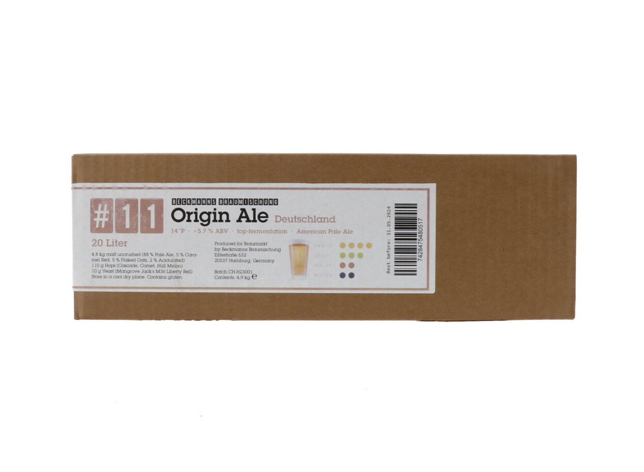 Braumischung Original Ale voor 20l (BBE 31.05.2024)