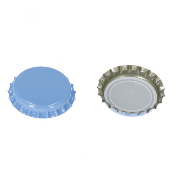Capsules couronnes Bleu clair 26 mm 500 pcs