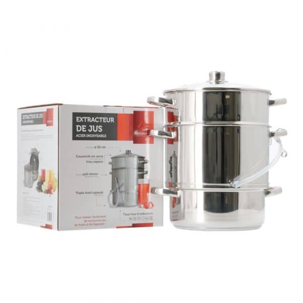 Steam Extractor / De-juicer Stainless Steel - XL 10 Litres - buy cheap at  Braumarkt