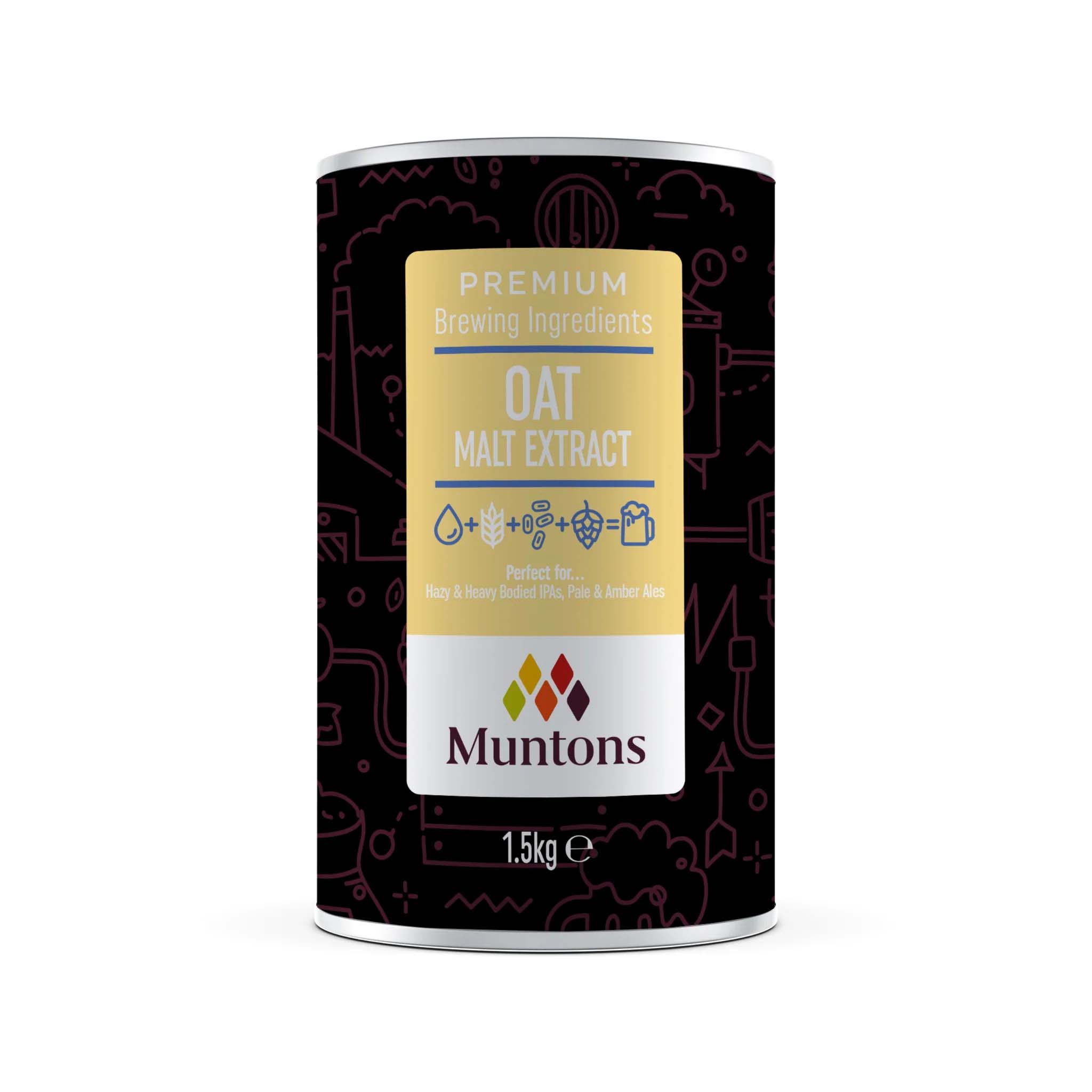 Muntons Vloeibaar Oat Mout Extract 1.5 Kg