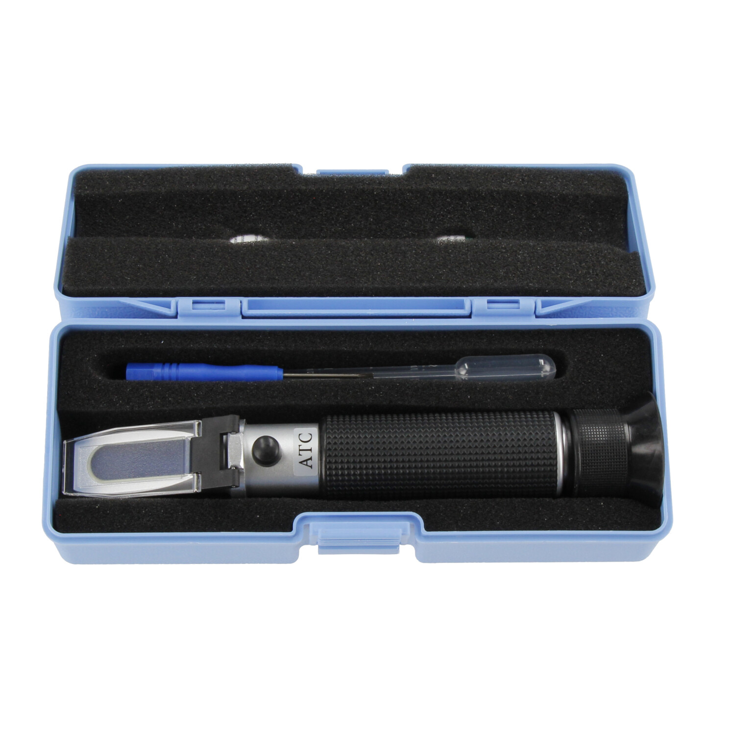 Refractometer 0-80% vol. alcohol ATC