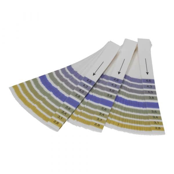 Ph-papier 2,8-4,6  100 strips