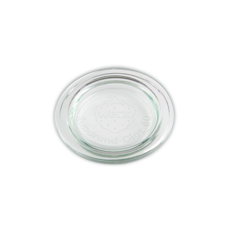 WECK® Vervangend glazen deksel rondom 60